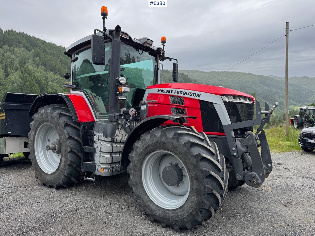 2021 Massey Ferguson 8S.265 w/ front hydraulics and front PTO. - Farm tractor: picture 5 2021 Massey Ferguson 8S.265 w/ front hydraulics and front PTO. - Farm tractor: picture 5