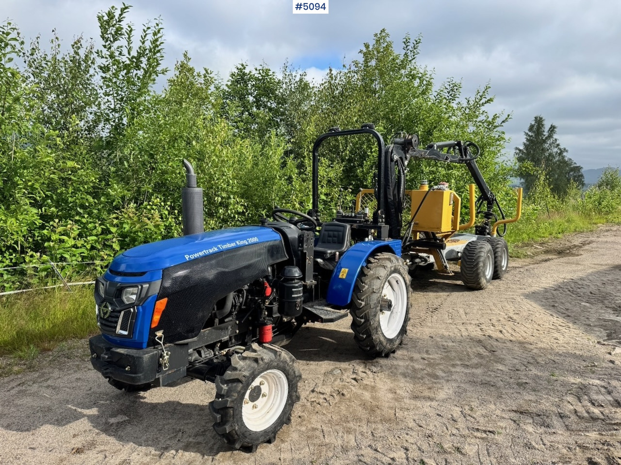 2021 PowerTrack Timber King TR420 w/ Timber Trailer - Timber trailer: picture 1 2021 PowerTrack Timber King TR420 w/ Timber Trailer - Timber trailer: picture 1