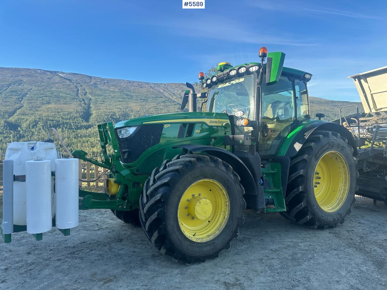 2024 John Deere 6R 185 4x4 tractor w/ front loader, GPS and winter tires. WATCH VIDEO - Farm tractor: picture 3 2024 John Deere 6R 185 4x4 tractor w/ front loader, GPS and winter tires. WATCH VIDEO - Farm tractor: picture 3