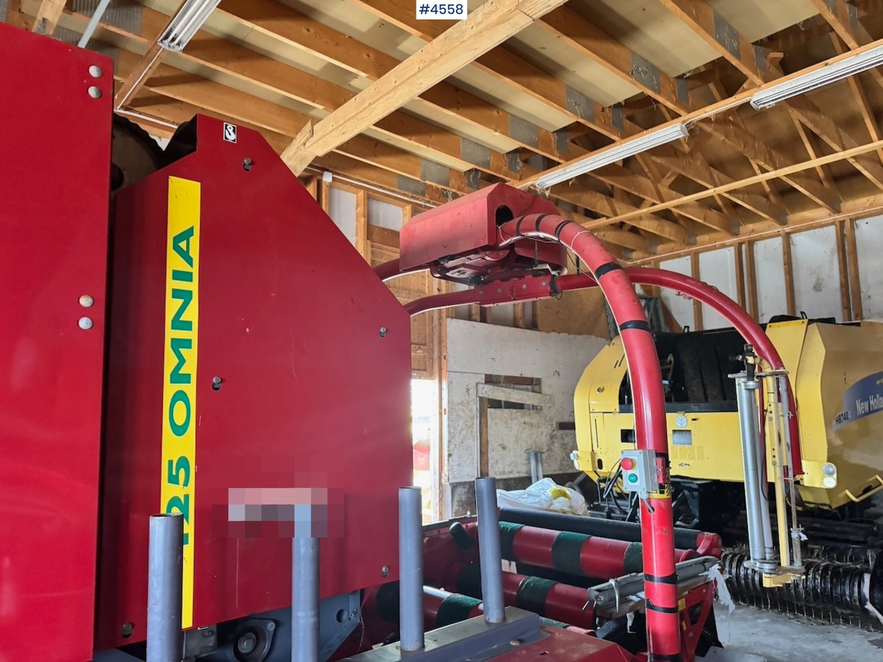 Approx. 2010 FeraBoli Omnia 125 Round Baler - Tedding equipment: picture 4 Approx. 2010 FeraBoli Omnia 125 Round Baler - Tedding equipment: picture 4