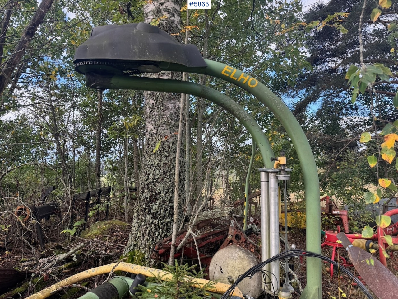 Ca. 2007 Elho 1400RF Round bale wrapper - Tedding equipment: picture 2 Ca. 2007 Elho 1400RF Round bale wrapper - Tedding equipment: picture 2