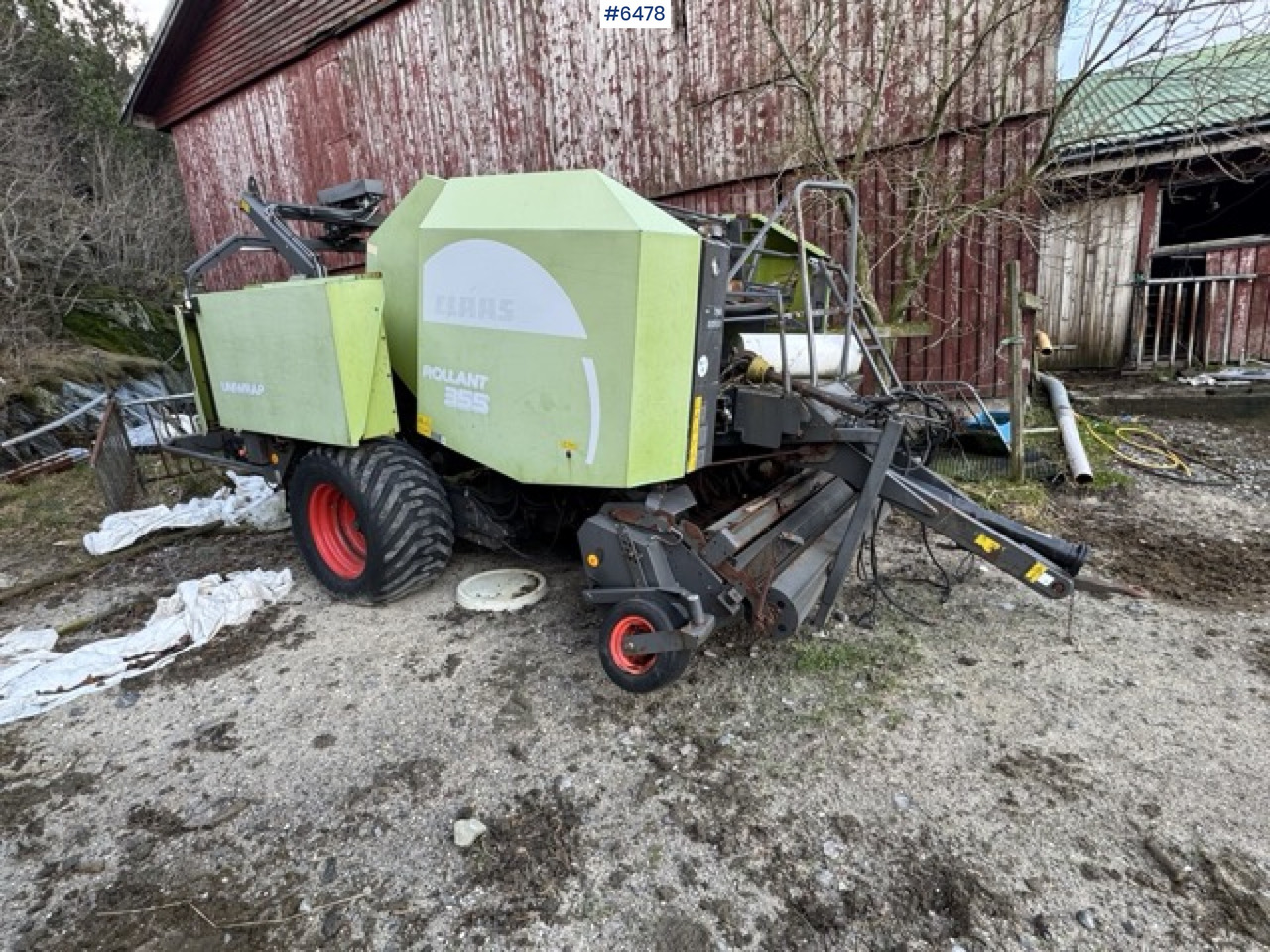 Claas Rollant 255 Uniwrap – 2010 model Condition: Repair project / for parts - Tedding equipment: picture 2 Claas Rollant 255 Uniwrap – 2010 model Condition: Repair project / for parts - Tedding equipment: picture 2
