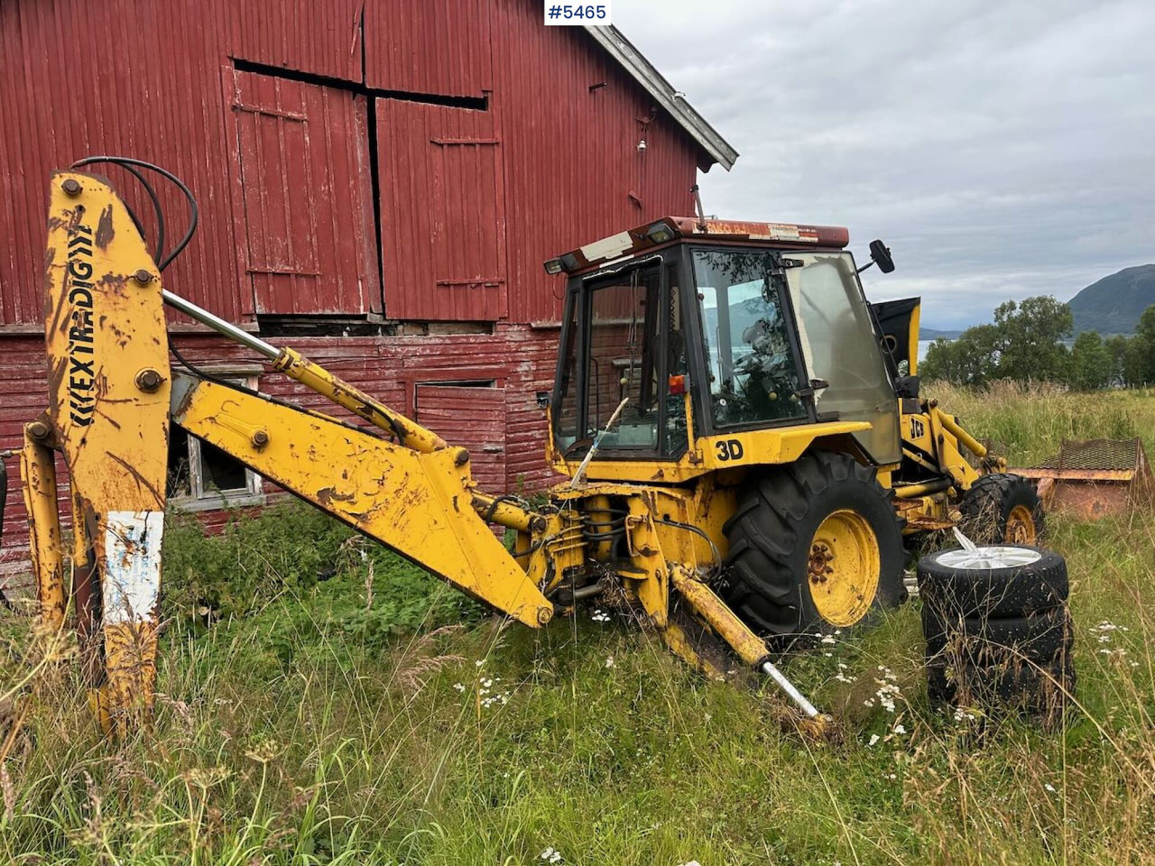 JCB Turbo 4x4 backhoe loader w/ pallet forks. Partial REP object. - Farm tractor: picture 4 JCB Turbo 4x4 backhoe loader w/ pallet forks. Partial REP object. - Farm tractor: picture 4