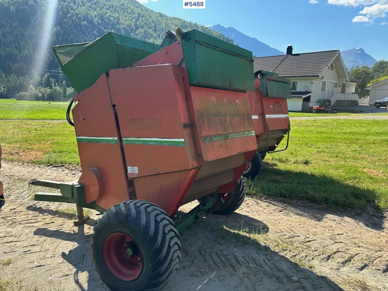 Orkel 1200 Round baler - Tedding equipment: picture 5 Orkel 1200 Round baler - Tedding equipment: picture 5