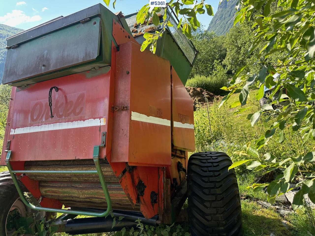 Tedding equipment Orkel GP 1200 round baler.: picture 6 Tedding equipment Orkel GP 1200 round baler.: picture 6