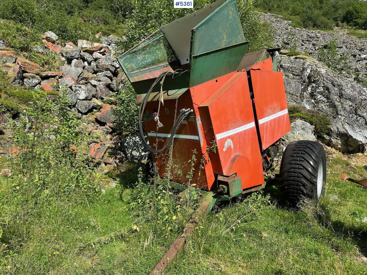 Orkel GP 1200 round baler. - Tedding equipment: picture 2 Orkel GP 1200 round baler. - Tedding equipment: picture 2