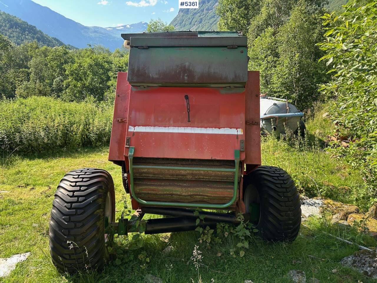 Orkel GP 1200 round baler. - Tedding equipment: picture 5 Orkel GP 1200 round baler. - Tedding equipment: picture 5