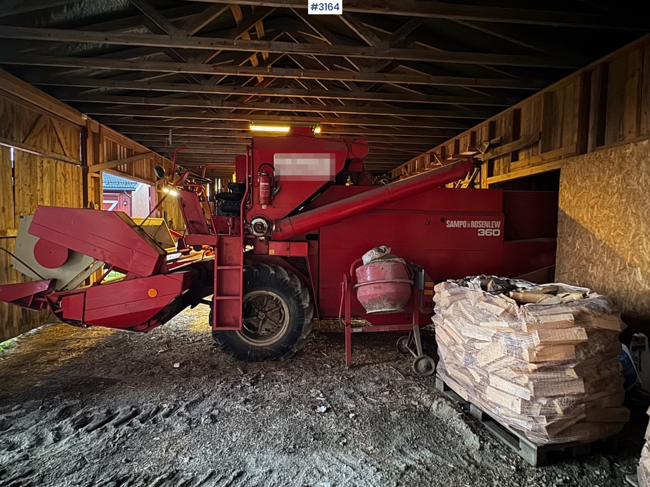 Sampo Rosenlew 360 - Combine harvester: picture 3 Sampo Rosenlew 360 - Combine harvester: picture 3