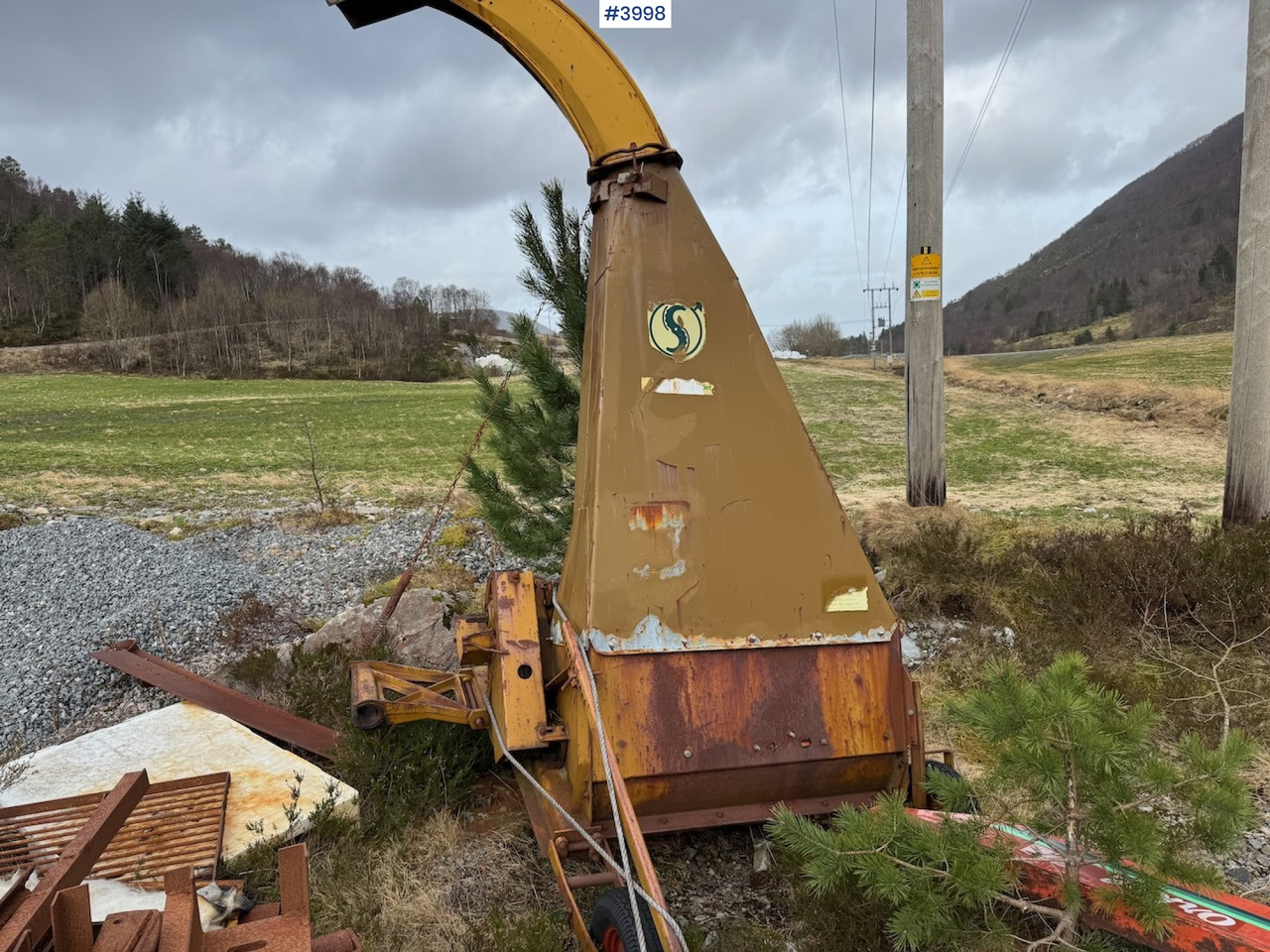 Serigstad Forage harvester with tractor attachment and Voss box - Tedding equipment: picture 4 Serigstad Forage harvester with tractor attachment and Voss box - Tedding equipment: picture 4