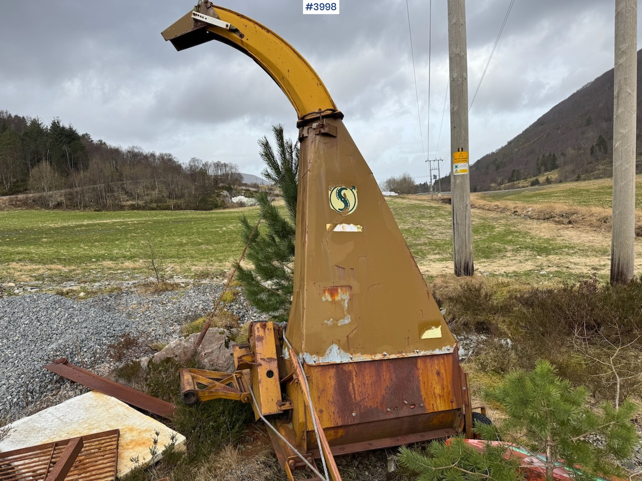 Serigstad Forage harvester with tractor attachment and Voss box - Tedding equipment: picture 1 Serigstad Forage harvester with tractor attachment and Voss box - Tedding equipment: picture 1