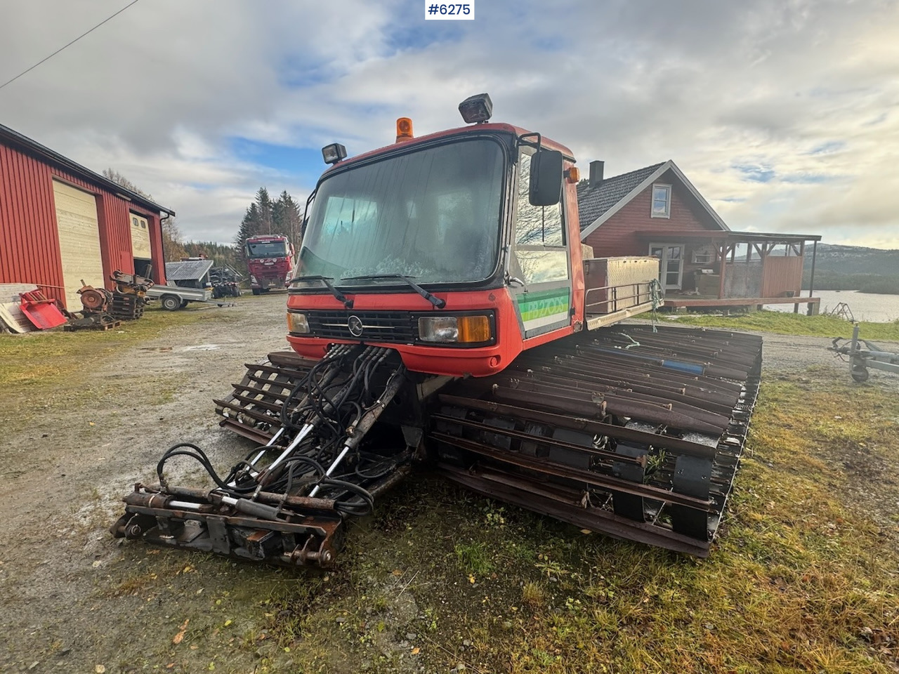 1985 Kässbohrer PB 270DS treadle machine w/ cutters and smoothing board - Utility/ Special vehicle: picture 3 1985 Kässbohrer PB 270DS treadle machine w/ cutters and smoothing board - Utility/ Special vehicle: picture 3
