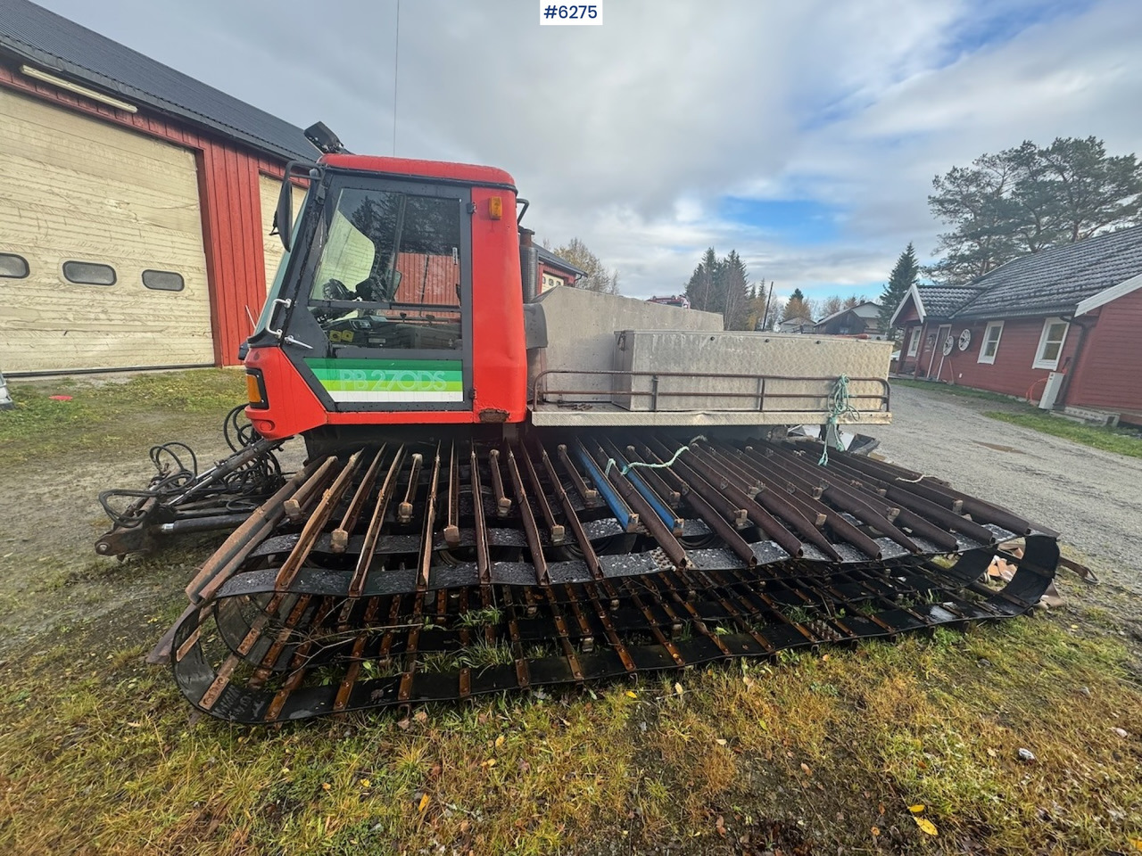 1985 Kässbohrer PB 270DS treadle machine w/ cutters and smoothing board - Utility/ Special vehicle: picture 5 1985 Kässbohrer PB 270DS treadle machine w/ cutters and smoothing board - Utility/ Special vehicle: picture 5