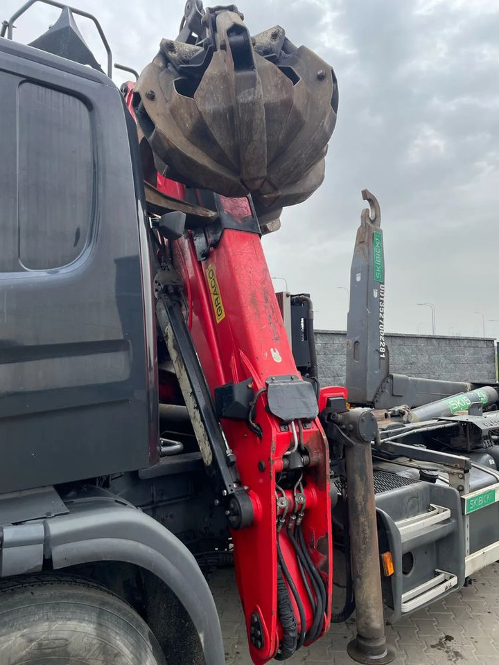 Hook lift truck, Crane truck Scania P 400 6X2 Hakowiec Skibicki HDS GRACO: picture 10