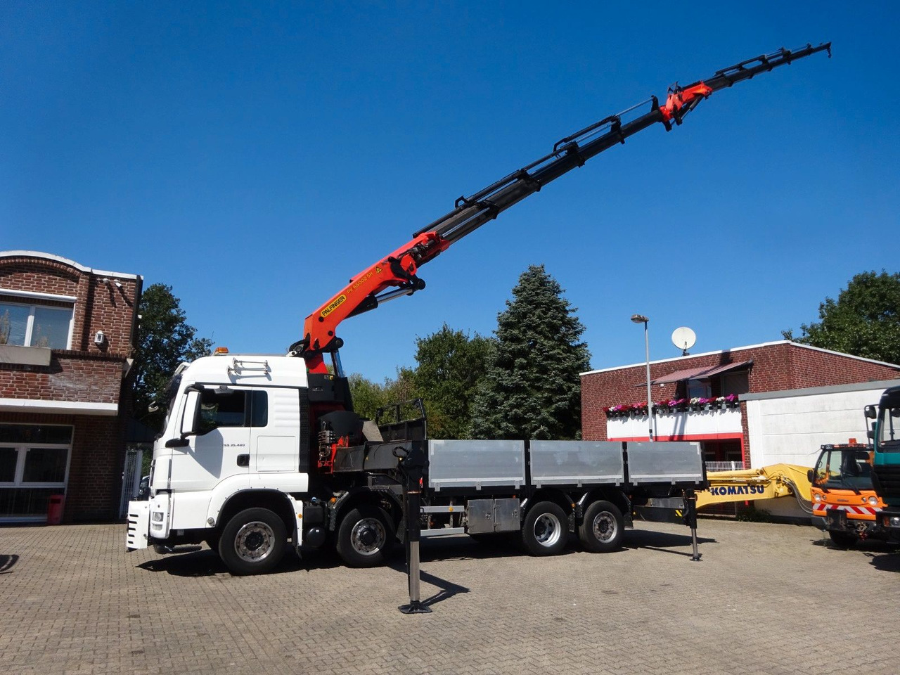 MAN 35.480 HYDRO TGS Pritsche + PK 65002 Kran 8x2-4 - Crane truck: picture 5 MAN 35.480 HYDRO TGS Pritsche + PK 65002 Kran 8x2-4 - Crane truck: picture 5