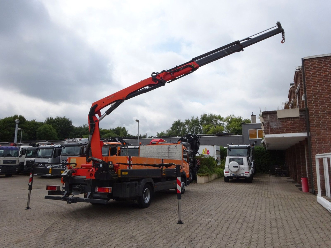 Mercedes-Benz 1323 Atego Pritsche + PK 9501 Kran 4x2 - Dropside/ Flatbed truck, Crane truck: picture 3 Mercedes-Benz 1323 Atego Pritsche + PK 9501 Kran 4x2 - Dropside/ Flatbed truck, Crane truck: picture 3