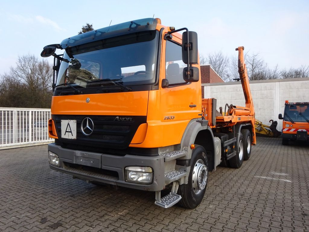Mercedes-Benz 2633 Axor MEILLER Absetzkipper 6x4 - Skip loader truck: picture 1 Mercedes-Benz 2633 Axor MEILLER Absetzkipper 6x4 - Skip loader truck: picture 1