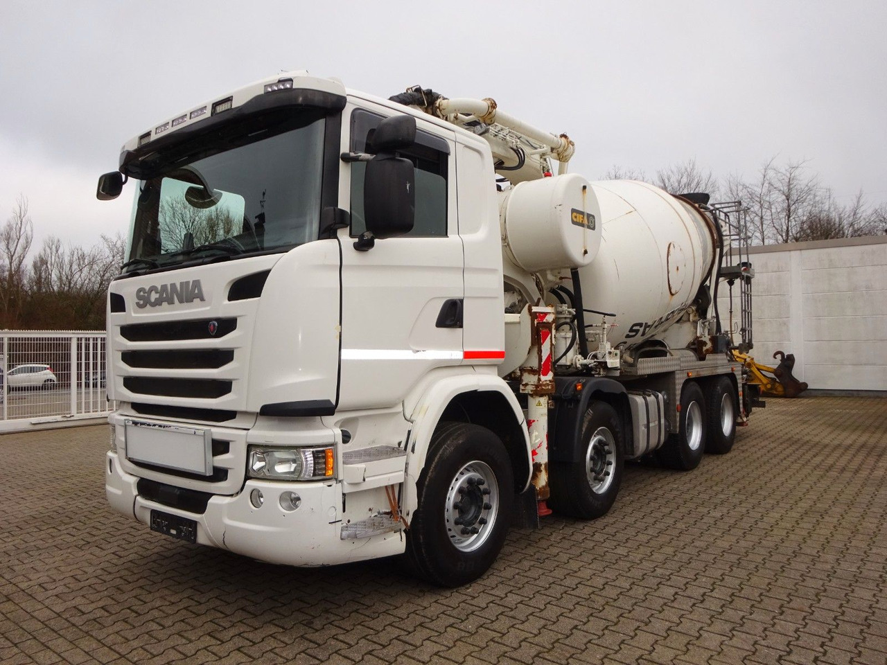 Scania PUMI CIFA 32 Meter 4 Knick. Scania PUMI CIFA 32 Meter 4 Knick * Betonpumpe - Concrete pump truck: picture 5 Scania PUMI CIFA 32 Meter 4 Knick. Scania PUMI CIFA 32 Meter 4 Knick * Betonpumpe - Concrete pump truck: picture 5