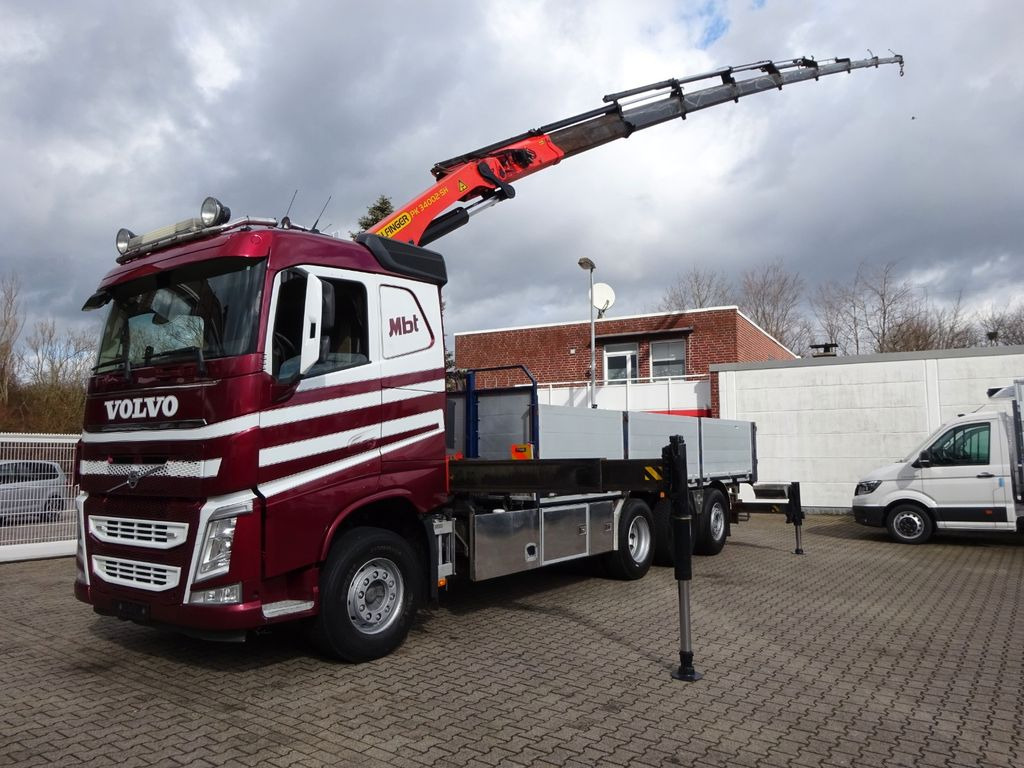 Volvo FH13 540 + PK 34002 8 Ausschub ca. 24 Meter - Crane truck, Dropside/ Flatbed truck: picture 1 Volvo FH13 540 + PK 34002 8 Ausschub ca. 24 Meter - Crane truck, Dropside/ Flatbed truck: picture 1