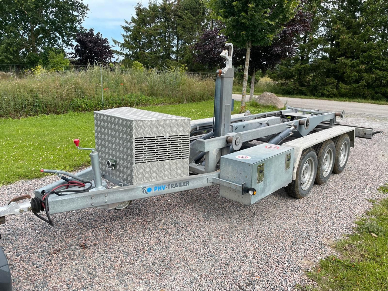 PHV hooklift trailer, EC FLEX PH1532, 3 axles - Roll-off/ Skip trailer: picture 1 PHV hooklift trailer, EC FLEX PH1532, 3 axles - Roll-off/ Skip trailer: picture 1