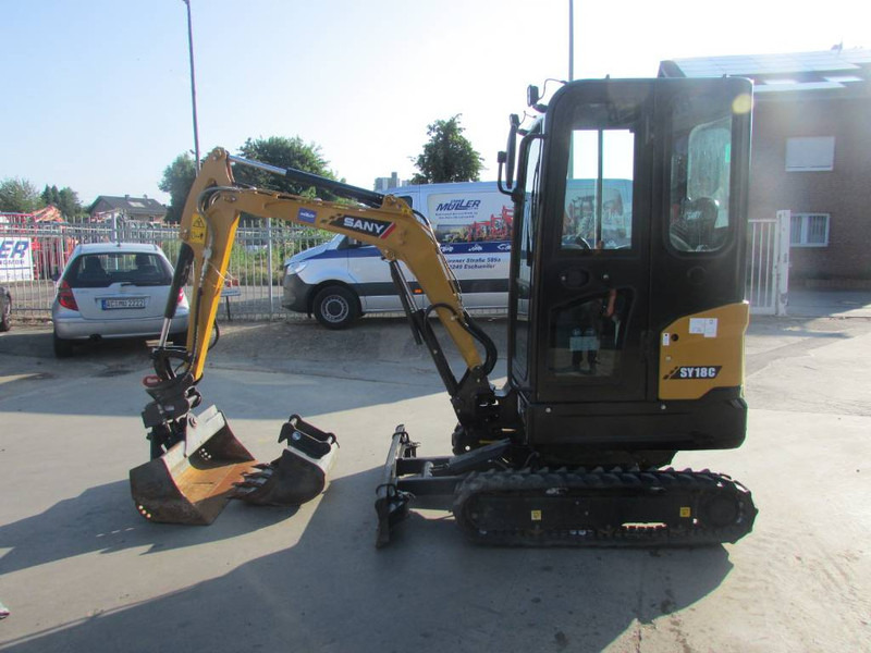 Sany SY 18 C Minibagger 18.500 EUR - Mini excavator: picture 1 Sany SY 18 C Minibagger 18.500 EUR - Mini excavator: picture 1