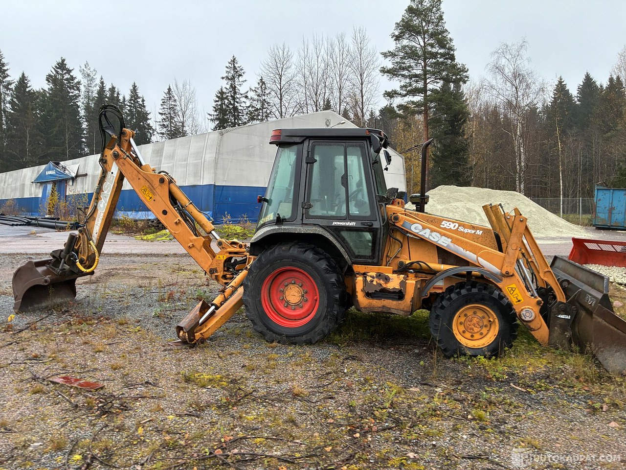 Case 590 MPS, 2005 Traktorikuormaaja, Tampere - Backhoe loader: picture 5 Case 590 MPS, 2005 Traktorikuormaaja, Tampere - Backhoe loader: picture 5