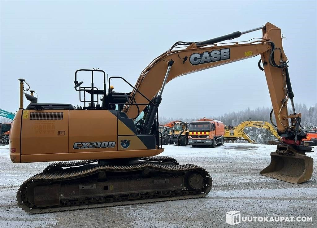 Case CX210D, 2016, 11,200 h Excavator, Lempäälä - Crawler excavator: picture 2 Case CX210D, 2016, 11,200 h Excavator, Lempäälä - Crawler excavator: picture 2
