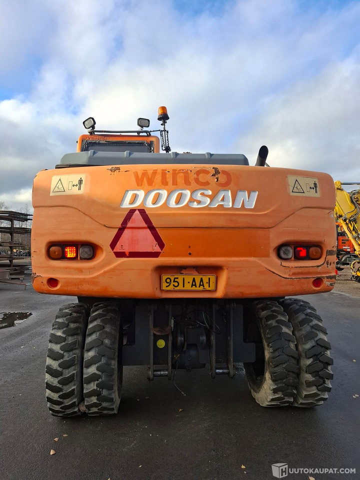 Doosan DX160W, 2009, Sonkajärvi - Wheel excavator: picture 4 Doosan DX160W, 2009, Sonkajärvi - Wheel excavator: picture 4