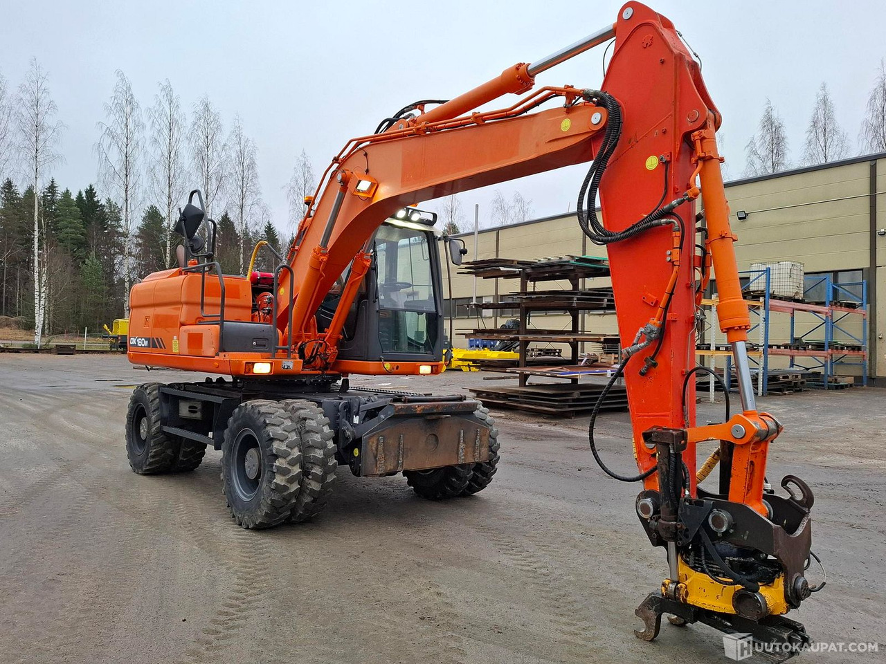 Doosan DX160W-3, 2013, Sonkajärvi - Wheel excavator: picture 2 Doosan DX160W-3, 2013, Sonkajärvi - Wheel excavator: picture 2