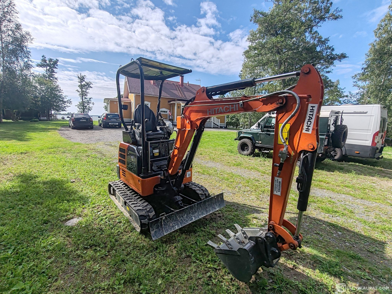 Hitachi ZX19U, reilu 90H ajettu, 2016., Eurajoki - Mini excavator: picture 2 Hitachi ZX19U, reilu 90H ajettu, 2016., Eurajoki - Mini excavator: picture 2