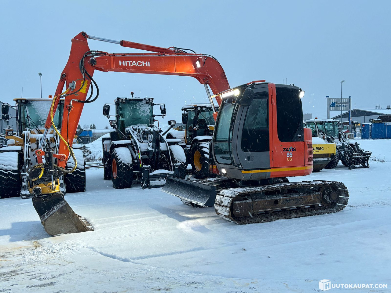Crawler excavator Hitachi Zaxis ZX85 with mono boom + Engcon. 2004. Tracked excavator, Tornio: picture 6 Crawler excavator Hitachi Zaxis ZX85 with mono boom + Engcon. 2004. Tracked excavator, Tornio: picture 6