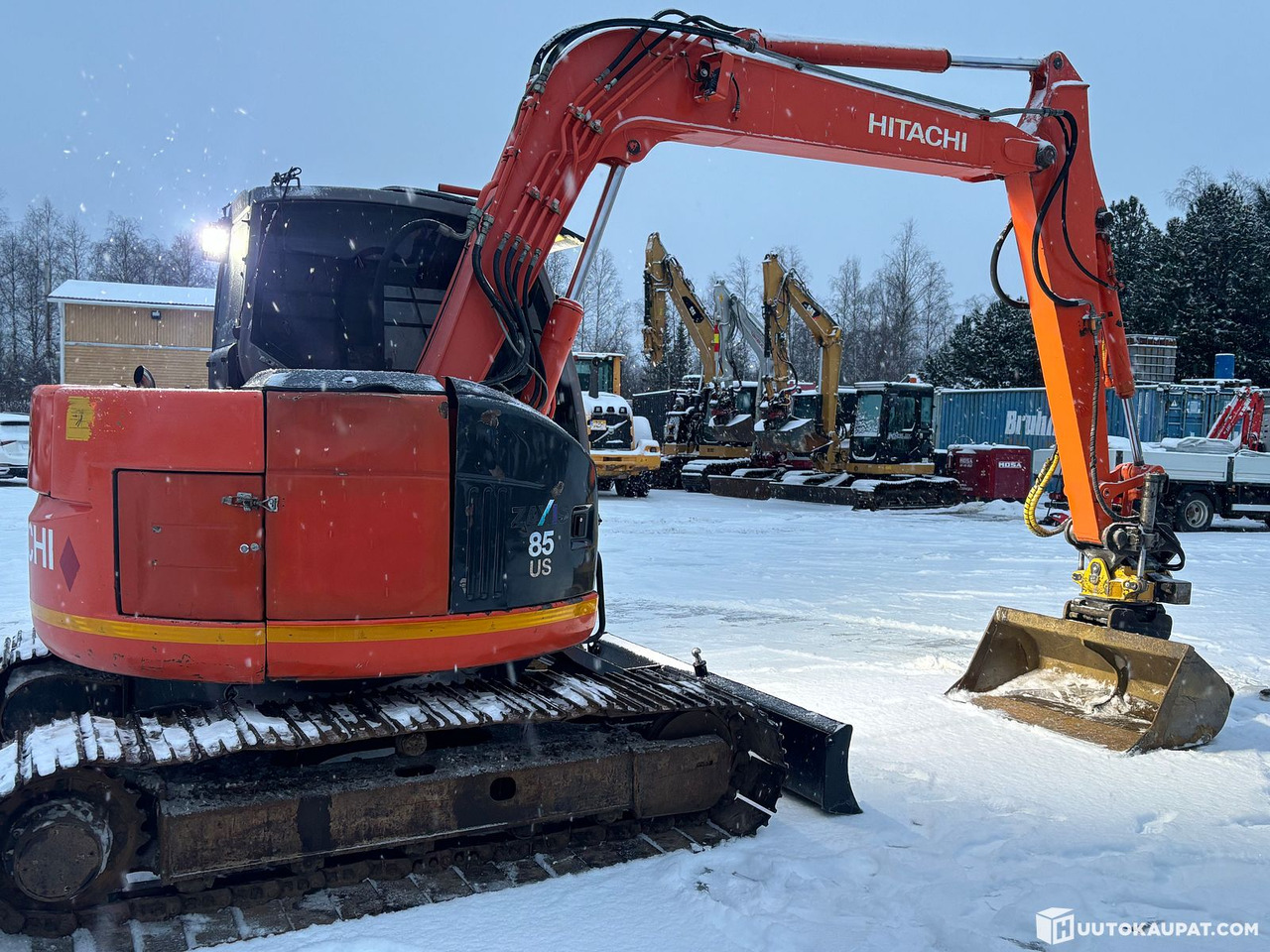 Crawler excavator Hitachi Zaxis ZX85 with mono boom + Engcon. 2004. Tracked excavator, Tornio: picture 8 Crawler excavator Hitachi Zaxis ZX85 with mono boom + Engcon. 2004. Tracked excavator, Tornio: picture 8
