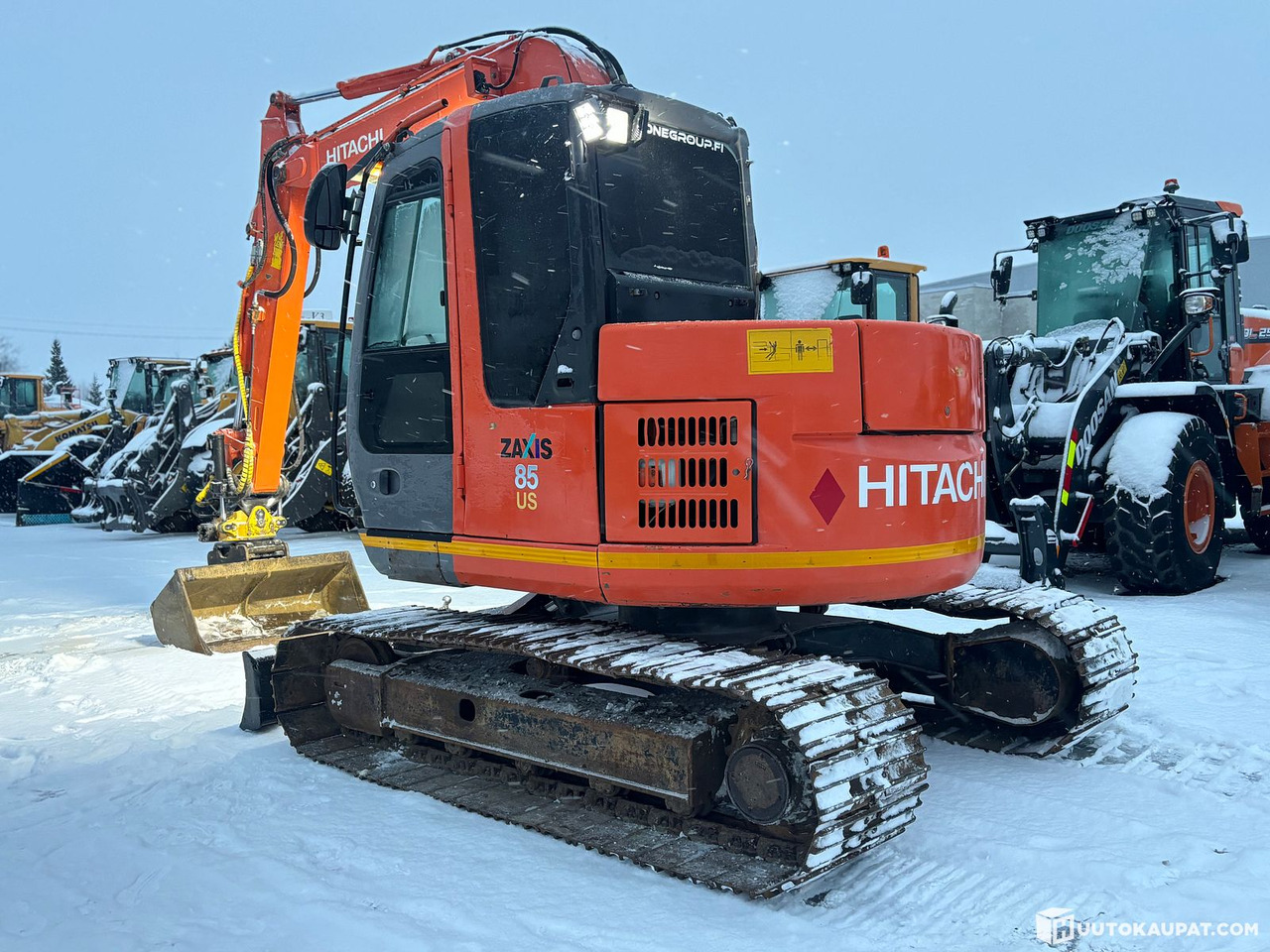 Crawler excavator Hitachi Zaxis ZX85 with mono boom + Engcon. 2004. Tracked excavator, Tornio: picture 7 Crawler excavator Hitachi Zaxis ZX85 with mono boom + Engcon. 2004. Tracked excavator, Tornio: picture 7