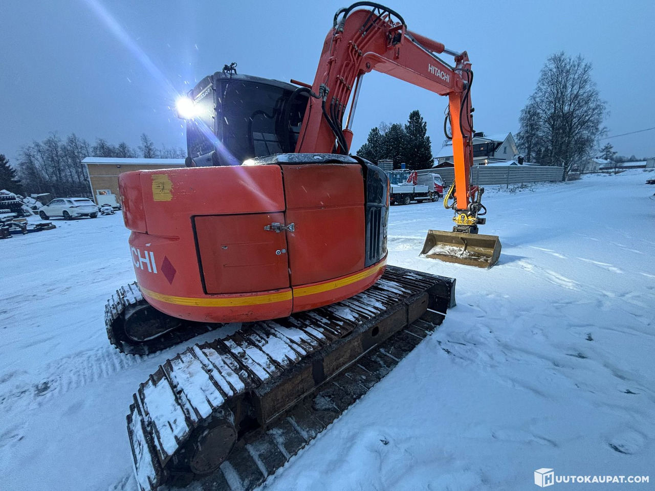 Crawler excavator Hitachi Zaxis ZX85 with mono boom + Engcon. 2004. Tracked excavator, Tornio: picture 13 Crawler excavator Hitachi Zaxis ZX85 with mono boom + Engcon. 2004. Tracked excavator, Tornio: picture 13