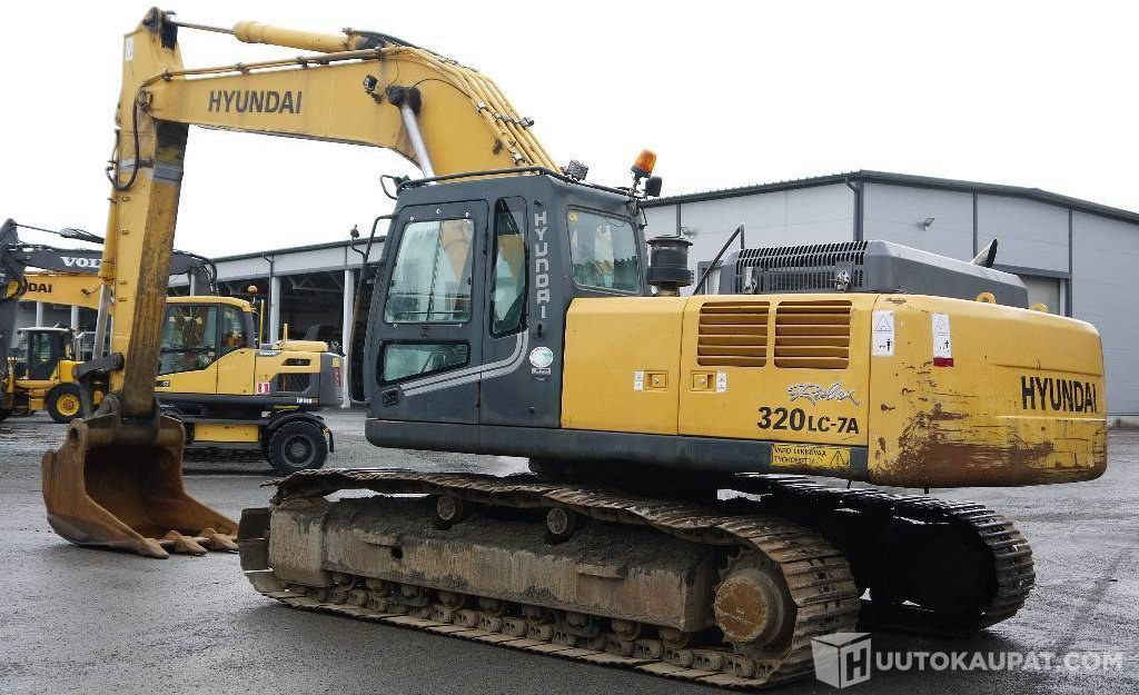 Hyundai R 320 LC-7A, 2009, 18 760 h Kaivinkone, Humppila - Crawler excavator: picture 1 Hyundai R 320 LC-7A, 2009, 18 760 h Kaivinkone, Humppila - Crawler excavator: picture 1