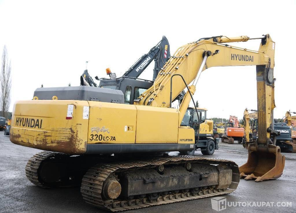 Hyundai R 320 LC-7A, 2009, 18 760 h Kaivinkone, Humppila - Crawler excavator: picture 4 Hyundai R 320 LC-7A, 2009, 18 760 h Kaivinkone, Humppila - Crawler excavator: picture 4