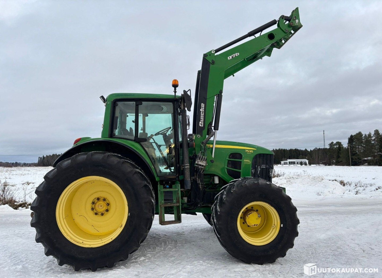 John Deere 7530 Premium with large tyres, 2007 tractor, Ylivieska - Farm tractor: picture 4 John Deere 7530 Premium with large tyres, 2007 tractor, Ylivieska - Farm tractor: picture 4