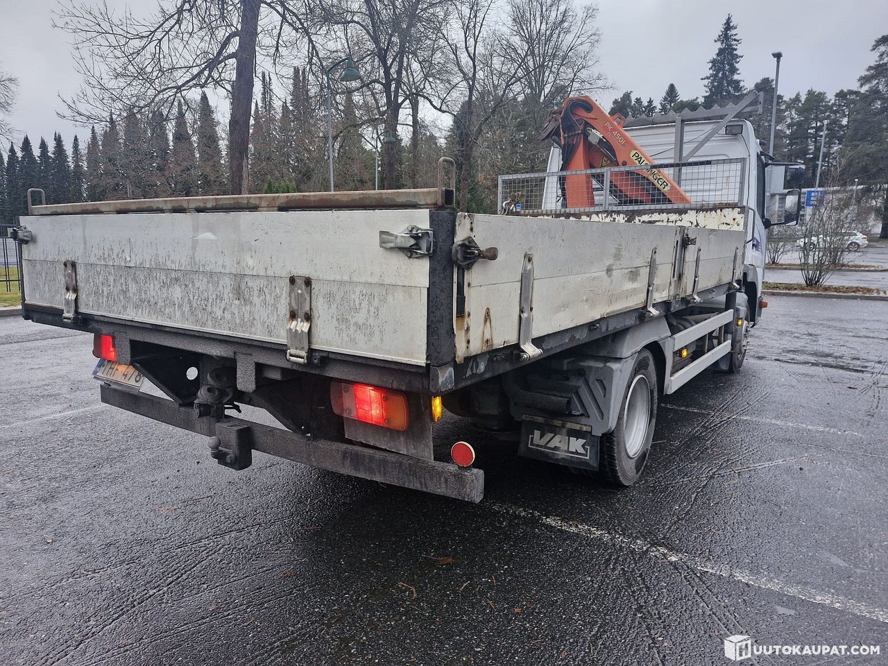 Mercedes-Benz Atego Palfingerillä, 1999, Tampere - Dropside/ Flatbed truck, Crane truck: picture 5 Mercedes-Benz Atego Palfingerillä, 1999, Tampere - Dropside/ Flatbed truck, Crane truck: picture 5