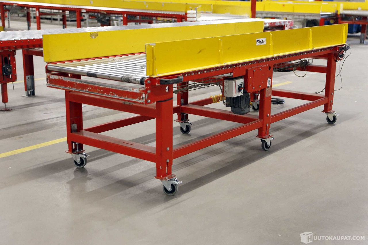 Moottoroitu, liikuteltava rullakuljetin, Ferroplan Oy. LGS6021, Vantaa - Other machinery: picture 1 Moottoroitu, liikuteltava rullakuljetin, Ferroplan Oy. LGS6021, Vantaa - Other machinery: picture 1