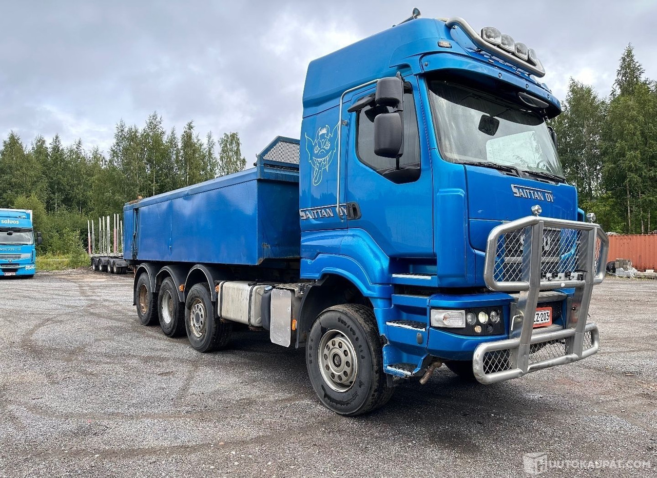 Sisu R500 8x4, kuorma-auto ja perävaunu, Truck, 2008, Lahti - Truck: picture 4 Sisu R500 8x4, kuorma-auto ja perävaunu, Truck, 2008, Lahti - Truck: picture 4