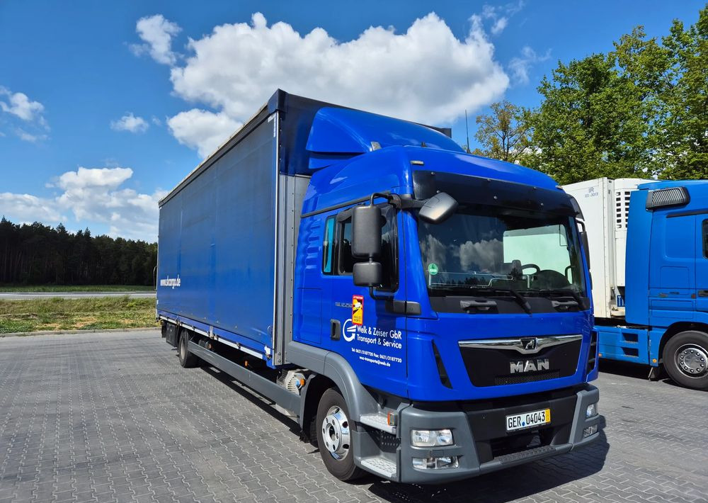 MAN TGL 12.250 2019 BURTO FIRANA + winda 8.4m z Niemiec / TOP STAN / OKAZJA / firanka / automat / - Curtainsider truck: picture 3 MAN TGL 12.250 2019 BURTO FIRANA + winda 8.4m z Niemiec / TOP STAN / OKAZJA / firanka / automat / - Curtainsider truck: picture 3
