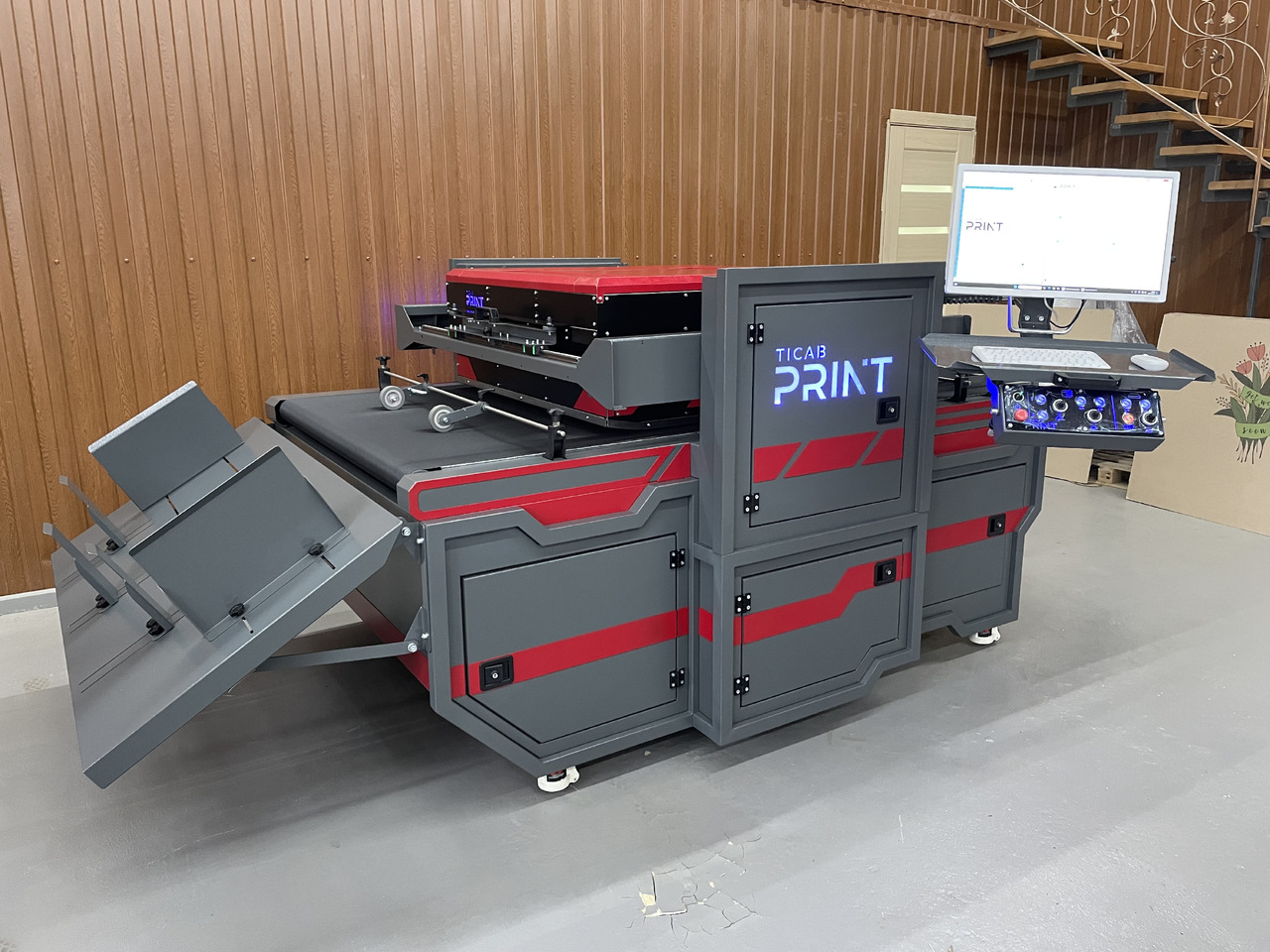 TICAB TITAN DOUBLE with TWO PRINT HEADS - Printing machinery: picture 1 TICAB TITAN DOUBLE with TWO PRINT HEADS - Printing machinery: picture 1