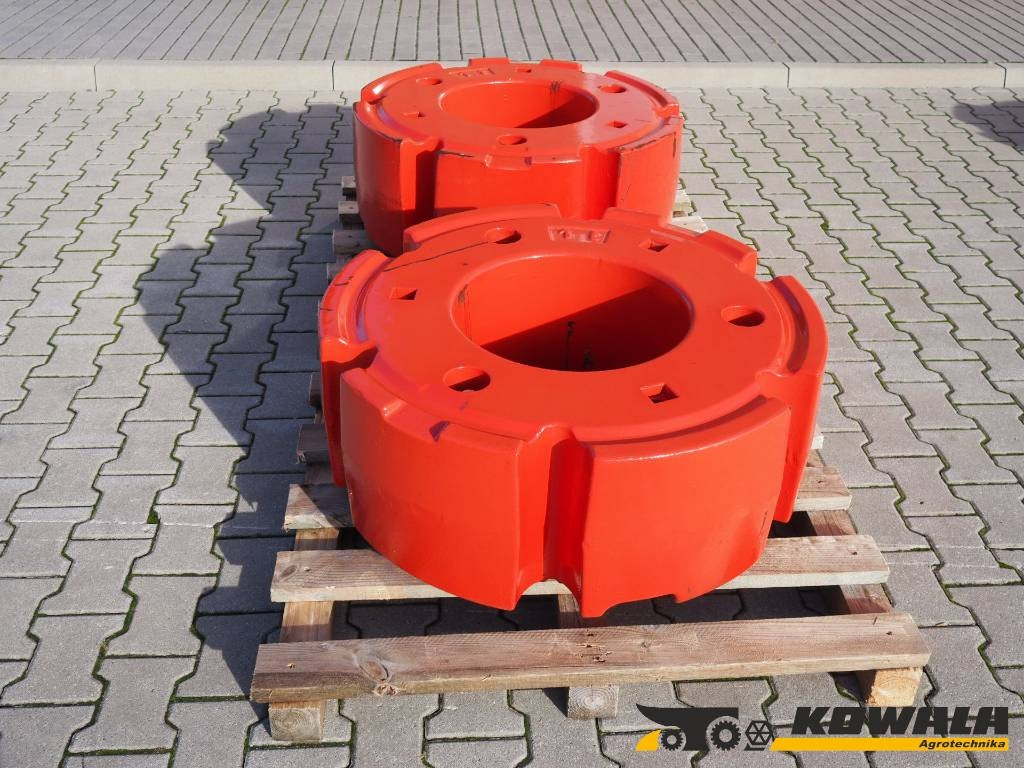 Claas, Fendt - wheel weights, 1000 kg - Counterweight: picture 1 Claas, Fendt - wheel weights, 1000 kg - Counterweight: picture 1