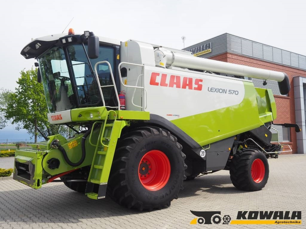 Claas Lexion 570 4WD + V750 - Combine harvester: picture 1 Claas Lexion 570 4WD + V750 - Combine harvester: picture 1