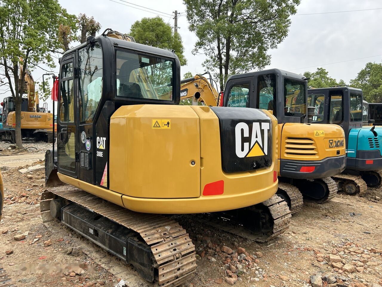 Caterpillar 308E - Mini excavator: picture 2 Caterpillar 308E - Mini excavator: picture 2