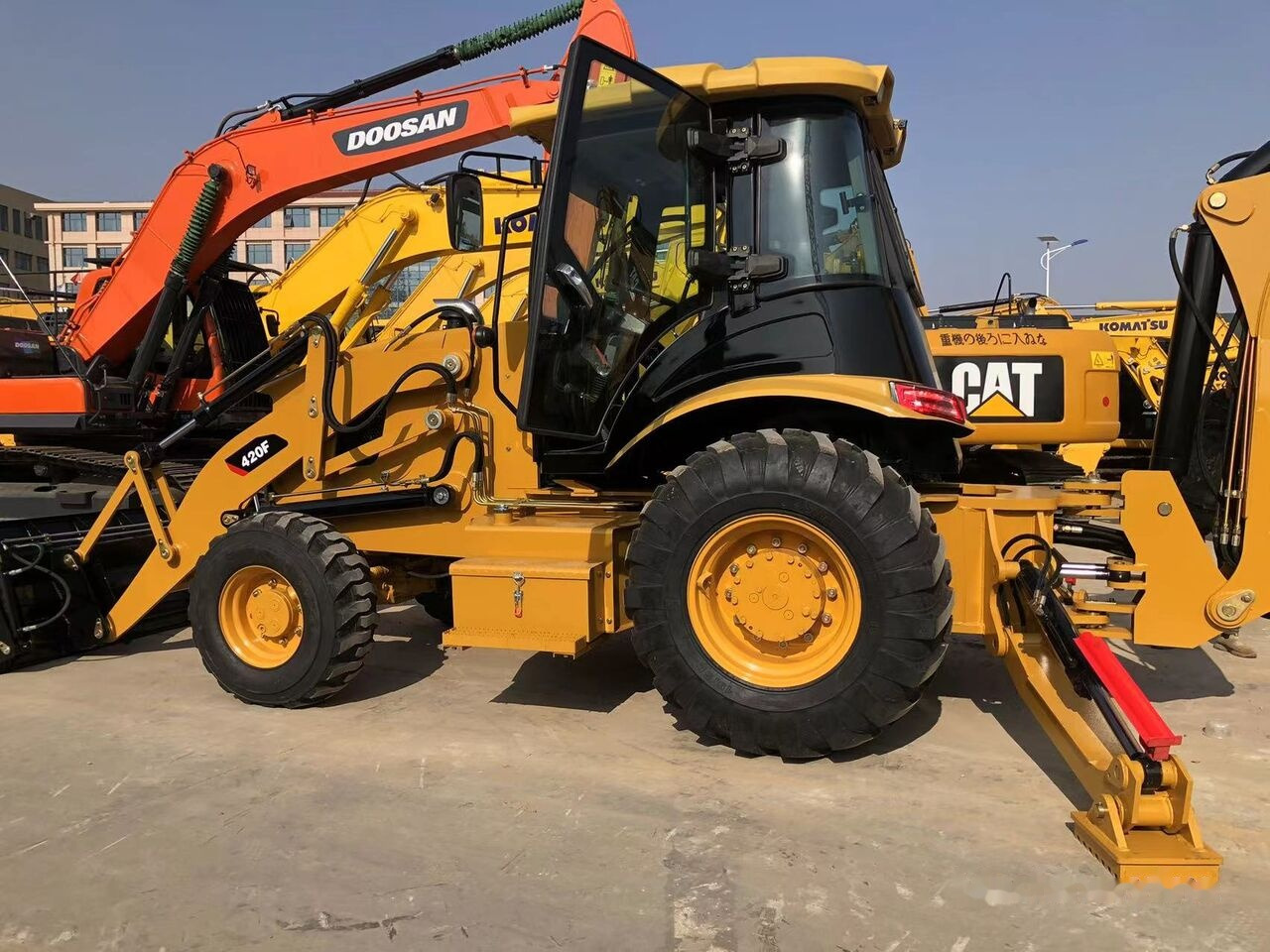 Caterpillar 420F - Backhoe loader: picture 1 Caterpillar 420F - Backhoe loader: picture 1