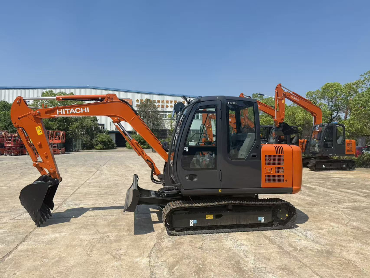 HITACHI ZX60 - Excavator: picture 1 HITACHI ZX60 - Excavator: picture 1