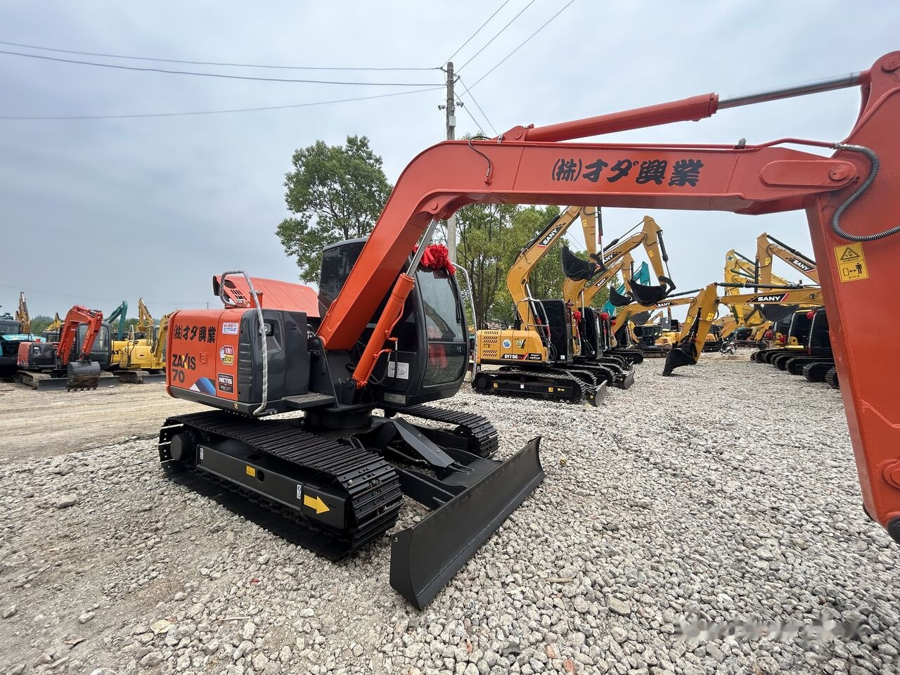 Hitachi ZX70 - Crawler excavator: picture 3 Hitachi ZX70 - Crawler excavator: picture 3