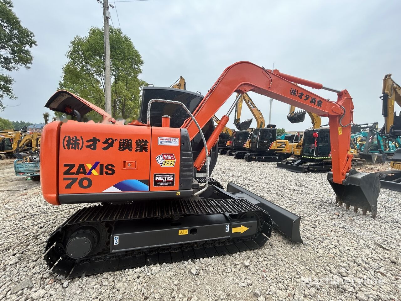 Crawler excavator Hitachi ZX70: picture 9 Crawler excavator Hitachi ZX70: picture 9