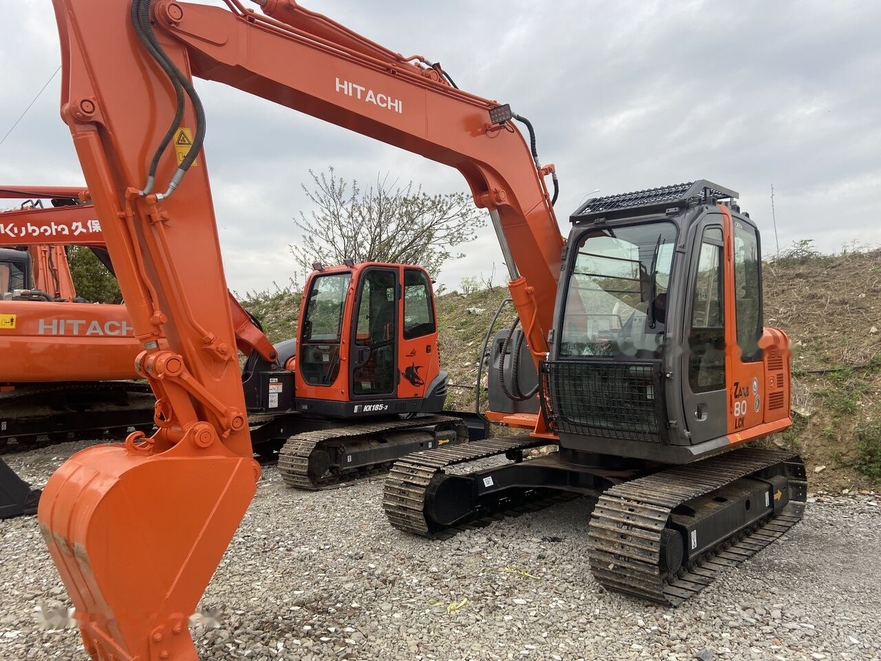 Hitachi ZX80 - Crawler excavator: picture 1 Hitachi ZX80 - Crawler excavator: picture 1