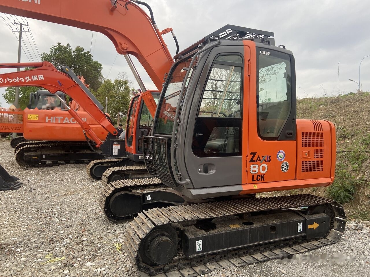 Hitachi ZX80 - Crawler excavator: picture 3 Hitachi ZX80 - Crawler excavator: picture 3